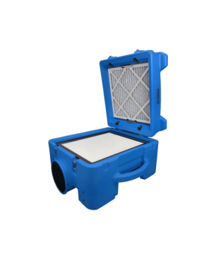 WDH Industrie-Luftreiniger WDH-AF500B Luftreiniger Blau (225 Watt) ...