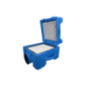 WDH Industrie-Luftreiniger WDH-AF500B Luftreiniger Blau (225 Watt) ... WDH Industrie-Luftreiniger WDH-AF500B Luftreiniger Blau (225 Watt) ...