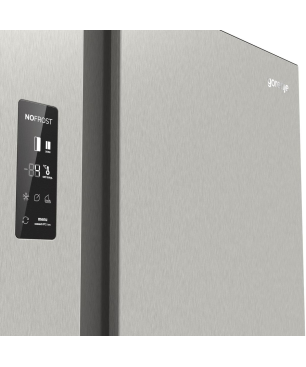 GORENJE NRR9185EAXL Advanced Line Side-by-Side (E, 1786 mm hoch, Edelstahl)