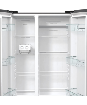 GORENJE NRR9185EAXL Advanced Line Side-by-Side (E, 1786 mm hoch, Edelstahl)