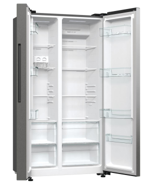 GORENJE NRR9185EAXL Advanced Line Side-by-Side (E, 1786 mm hoch, Edelstahl)