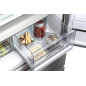 HAIER HB18FGSAAA Kühl-Gefrierkombination French Door (E, 318 kWh, 190 cm hoch, MetalBack)