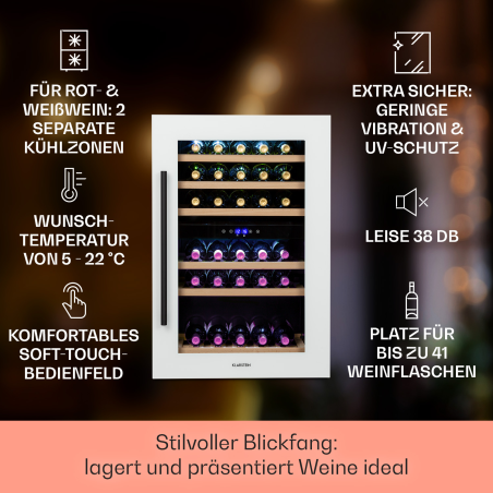KLARSTEIN Vinsider Weinkühlschrank (EEK G)