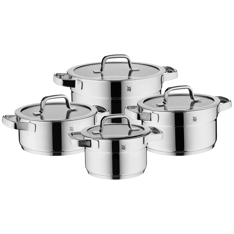 MF 07.9004.6380 Compact Cuisine Topf-Set Cromargan®: Edelstahl Rostfrei 18/10, poliert MF 07.9004.6380 Compact Cuisine Topf-Set Cromargan®: Edelstahl Rostfrei 18/10, poliert