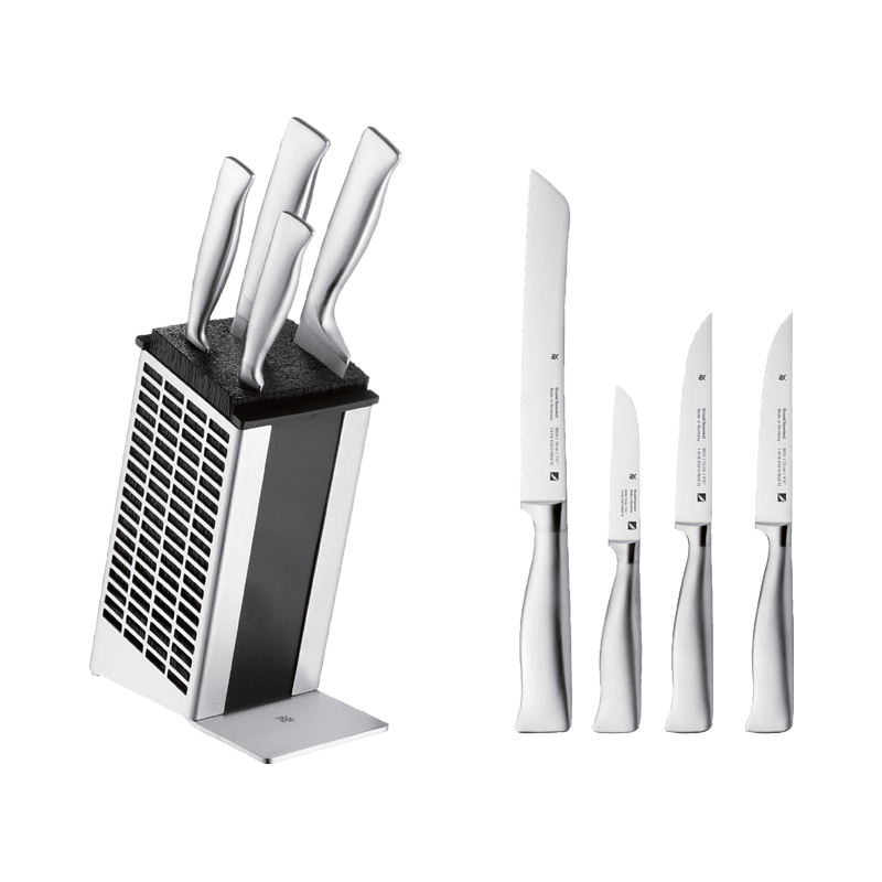 WMF 18.8966.9992 Grand Gourmet Messerblock bestückt 5-teilig WMF 18.8966.9992 Grand Gourmet Messerblock bestückt 5-teilig
