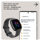 FITBIT Sense 2 Smartwatch Aluminium Elastomer, S/L, Shadow Grey/Graphite