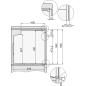MIELE H 7364 BP, Einbaubackofen (Einbaugerät, 76 Liter, 595 mm breit)