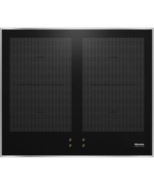 MIELE H 2267-1 IP EDST. + KM 7005 FR IP ACTIVE, Einbauherdset (Induktionskochfeld, A+, 76 Liter)