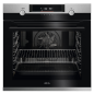 AEG BPC55522B2, Einbaubackofen (Einbaugerät, 71 Liter, 595 mm breit), Serie 6000 mit SteamBake Feuchtigkeitszugabe (mit Pyroly