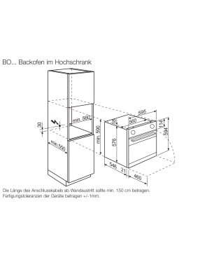 AEG BPC55522B2, Einbaubackofen (Einbaugerät, 71 Liter, 595 mm breit), Serie 6000 mit SteamBake Feuchtigkeitszugabe (mit Pyroly