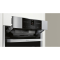 NEFF B45VR22N0, Einbaubackofen (Einbaugerät, 71 Liter, 596 mm breit), Slide&Hide, Dampfgarfunktion