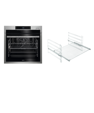 AEG BCO6820VA2, Backofen (Einbaugerät, 70 Liter, 595 mm breit), Serie 8000 mit SteamBoost Multi-Dampfgarer (ohne Sous-vide-Gar