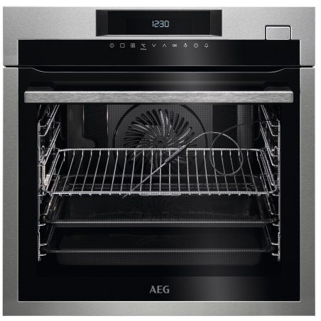 AEG BCO6820VA2, Backofen (Einbaugerät, 70 Liter, 595 mm breit), Serie 8000 mit SteamBoost Multi-Dampfgarer (ohne Sous-vide-Gar