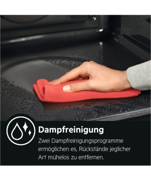 AEG BCO6820VA2, Backofen (Einbaugerät, 70 Liter, 595 mm breit), Serie 8000 mit SteamBoost Multi-Dampfgarer (ohne Sous-vide-Gar