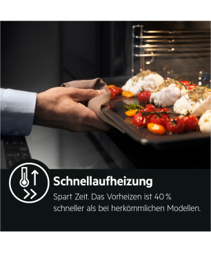 AEG BCO6820VA2, Backofen (Einbaugerät, 70 Liter, 595 mm breit), Serie 8000 mit SteamBoost Multi-Dampfgarer (ohne Sous-vide-Gar