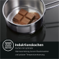 AEG KOMB55PIS3 Serie 6000 mit SteamBake Feuchtigkeitszugabe (mit Pyrolyse), Einbaubackofenset (Induktionskochfeld, A+, 71 Lite