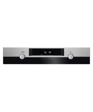AEG KOMB55PIS3 Serie 6000 mit SteamBake Feuchtigkeitszugabe (mit Pyrolyse), Einbaubackofenset (Induktionskochfeld, A+, 71 Lite