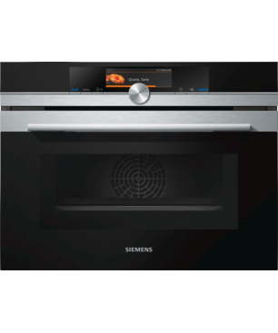 SIEMENS CM 678 G 4S1, Mikrowelle (900 Watt, Grillfunktion, Heißluftfunktion)