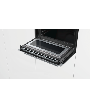 SIEMENS CM 678 G 4S1, Mikrowelle (900 Watt, Grillfunktion, Heißluftfunktion)
