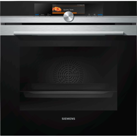SIEMENS iQ700 Einbau-Backofen HB678GBS6 Einbau-Backofen (Einbaugerät, A+, 71 Liter, 594 mm breit)