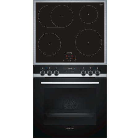 SIEMENS EQ521IA00 iQ500, Einbauherdset (Induktionskochfeld, A, 71 Liter)