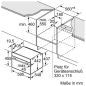 SIEMENS CM633GBS1, Backofen mit Mikrowelle mit Mikrowellenfunktion (Einbaugerät, 45 Liter, 594 mm breit), iQ700