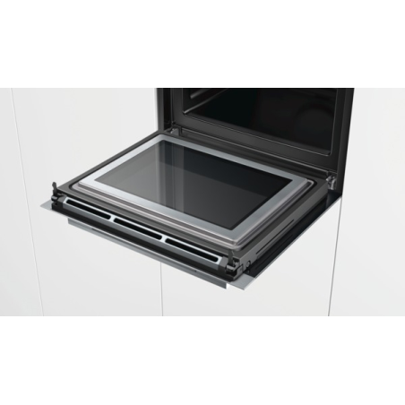 SIEMENS HM676G0S1, Mikrowelle (Einbaugerät, 67 Liter, 594 mm breit), iQ700