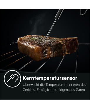 AEG BCO99821V2, Backofen (Einbaugerät, 70 Liter, 595 mm breit), Serie 9000 mit SteamPro Wifi-Multi-Dampfgarer (mit Sous-vide-G