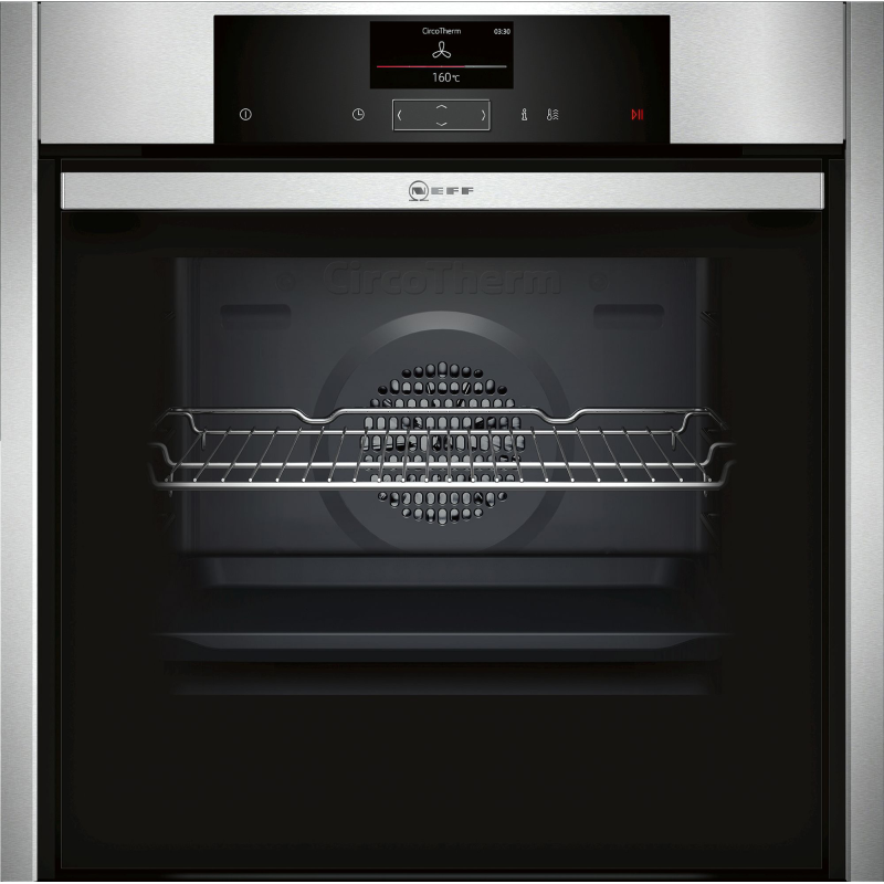 NEFF N 90 B55CS22N0, Backofen (Einbaugerät, 71 Liter, 596 mm breit), Slide&Hide