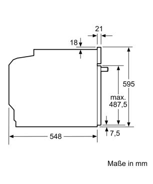 NEFF N 90 B55CS22N0, Backofen (Einbaugerät, 71 Liter, 596 mm breit), Slide&Hide