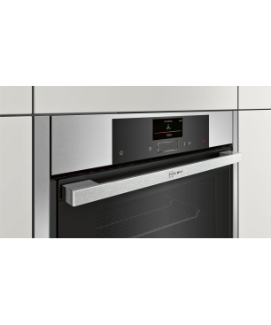 NEFF N 90 B55CS22N0, Backofen (Einbaugerät, 71 Liter, 596 mm breit), Slide&Hide