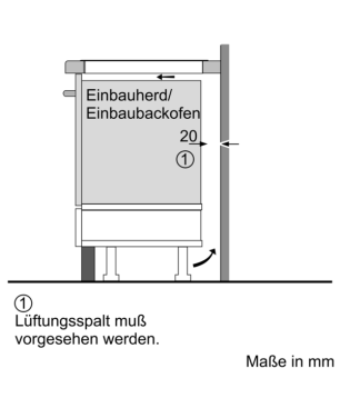 NEFF BP 46 TI (B55CR25N0+T46BT60N0) N 70, Einbauherdset (Induktionskochfeld, A+, 71 Liter)