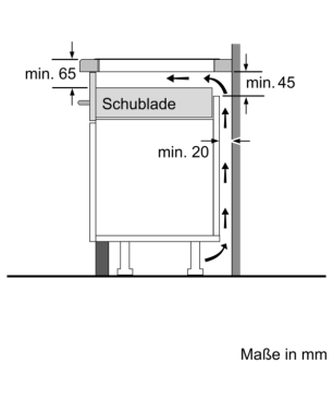NEFF BP 46 TI (B55CR25N0+T46BT60N0) N 70, Einbauherdset (Induktionskochfeld, A+, 71 Liter)