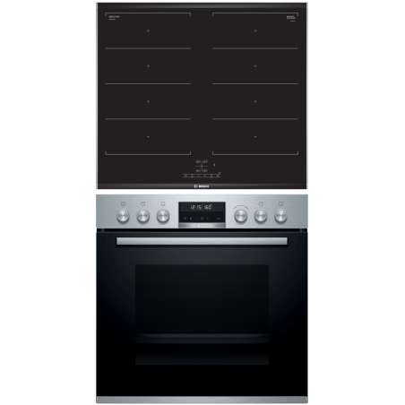 BOSCH HND679LS66, Einbauherdset (Induktion, A, 71 Liter)