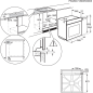 AEG KOMB307PI, Einbaubackofenset (Induktionskochfeld, A+, 72 Liter)