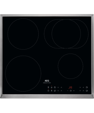 AEG KOMB307PI, Einbaubackofenset (Induktionskochfeld, A+, 72 Liter)