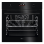 AEG KOMB506PDI Serie 6000 mit SurroundCook Ringheißluftsystem (mit Pyrolyse), Einbaubackofenset (Induktionskochfeld, A+, 71 Li