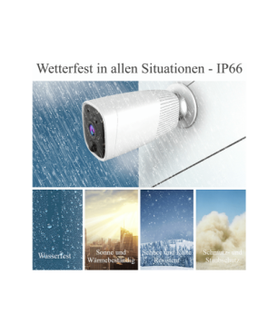 WEBER PROTECT ProX1 Überwachungskamera, IP Kamera, Überwachungskamera, Auflösung Video: 1080 Pixel