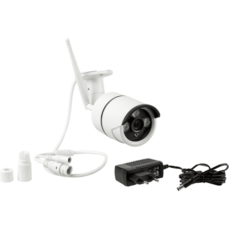 SAFE2HOME 4 Funk Überwachungskamera Set mit Monitor Rekorder, Funk Überwachungskamera / Videoüberwachung