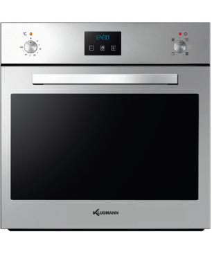 KLUGMANN Gasbackofen & Gaskochfeld KGO600.5GFX + KT604.5XD, Einbaubackofen (Gaskochfeld, A+, 60 Liter)