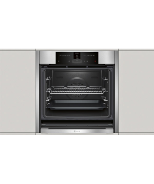NEFF BCR5525N - B55CR25N0, Backofen (Einbaugerät, 71 Liter, 596 mm breit), Slide&Hide