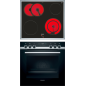 SIEMENS EQ521KA10 iQ500 (Backofen), iQ300 (Kochfeld), Einbauherdset (Elektrokochfeld, A, 71 Liter)
