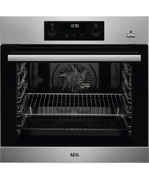 AEG BPB355020M Einbaubackofen (Einbaugerät, A, 71 Liter, 595 mm breit)