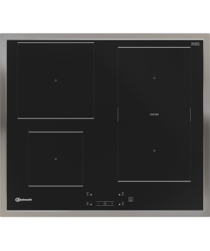 BAUKNECHT HEKO F500, Einbauherdset (Induktionskochfeld, A+, 65 Liter)