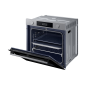 SAMSUNG NV7B4550VAS/U1, Einbaubackofen (Einbaugerät, 76 Liter, 595 mm breit), Serie 4
