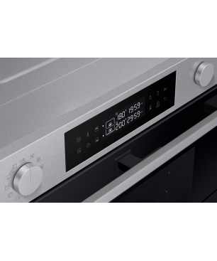 SAMSUNG NV7B4550VAS/U1, Einbaubackofen (Einbaugerät, 76 Liter, 595 mm breit), Serie 4