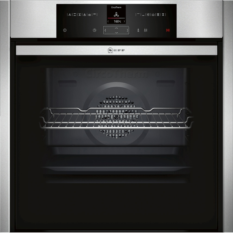 NEFF BCR4522N - B45CR22N0, Backofen (Einbaugerät, 71 Liter, 596 mm breit), Slide&Hide