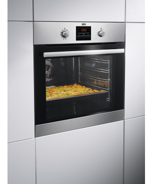 AEG MAXIB304PI PYROLYSE Serie 6000 mit SurroundCook Ringheißluftsystem (mit Pyrolyse), Backofenset (Induktionskochfeld, A+, 72