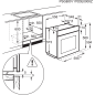AEG MAXIB304PI PYROLYSE Serie 6000 mit SurroundCook Ringheißluftsystem (mit Pyrolyse), Backofenset (Induktionskochfeld, A+, 72