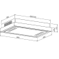 GURARI GCH C 343 90 WH, Dunstabzugshaube (900 mm breit, 600 mm tief) GURARI GCH C 343 90 WH, Dunstabzugshaube (900 mm breit, 600 mm tief)